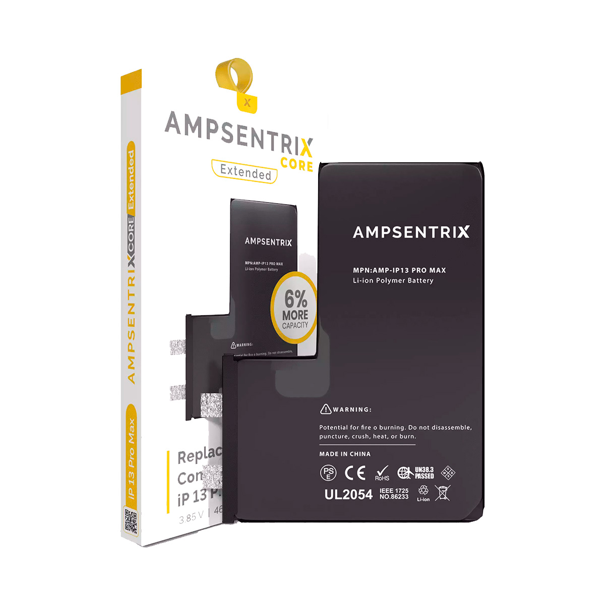 Bateria Ampsentrix Core Extended iPhone 13 Pro Max